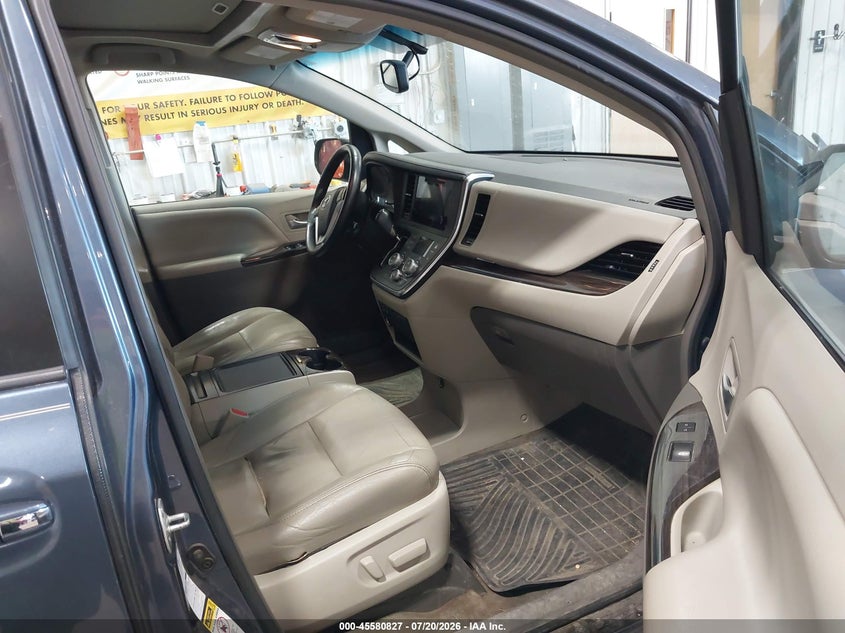 2015 Toyota Sienna Xle 7 Passenger VIN: 5TDDK3DC7FS121907 Lot: 45580827