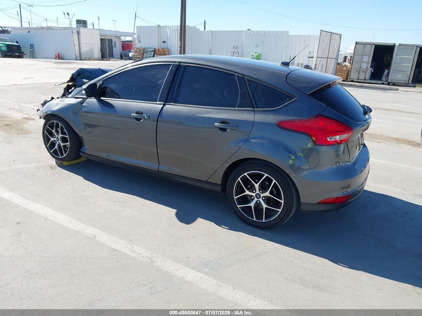 Vin: 1fadp3m20jl223963, lot: 46079200, ford focus sel 20183