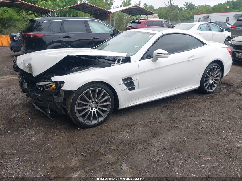 2017 Mercedes-Benz Sl 450 VIN: WDDJK6GA3HF045626 Lot: 45580855