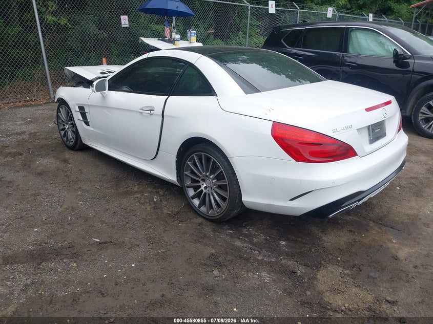2017 Mercedes-Benz Sl 450 VIN: WDDJK6GA3HF045626 Lot: 45580855