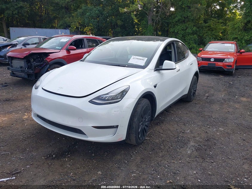 2023 Tesla Model Y, Удар сзади, IAAI, VIN 7SAYGDEE2PF615741 — фото 2