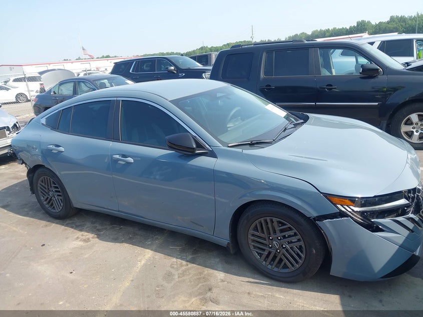 NISSAN SENTRA 2026 VIN 3N1AB9CV3TY211622