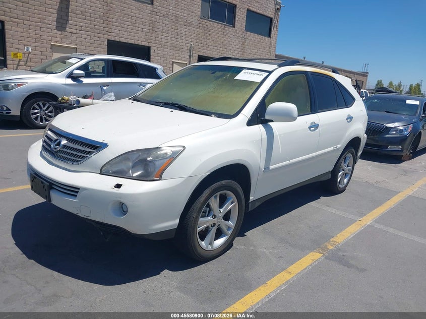 2008 Lexus RX, Interior Burn, IAAI, VIN JTJHW31U082854777 — фото 2