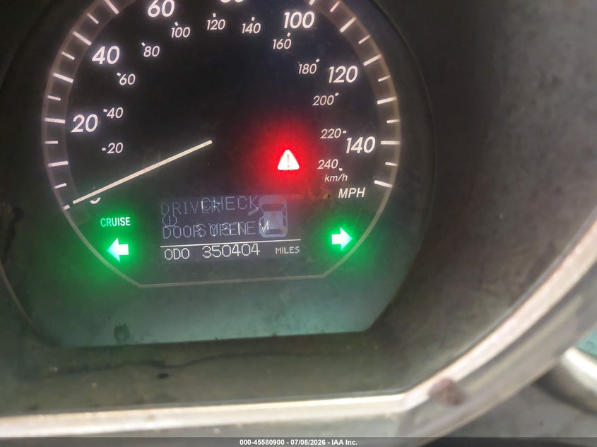 2008 Lexus Rx 400H VIN: JTJHW31U082854777 Lot: 45580900