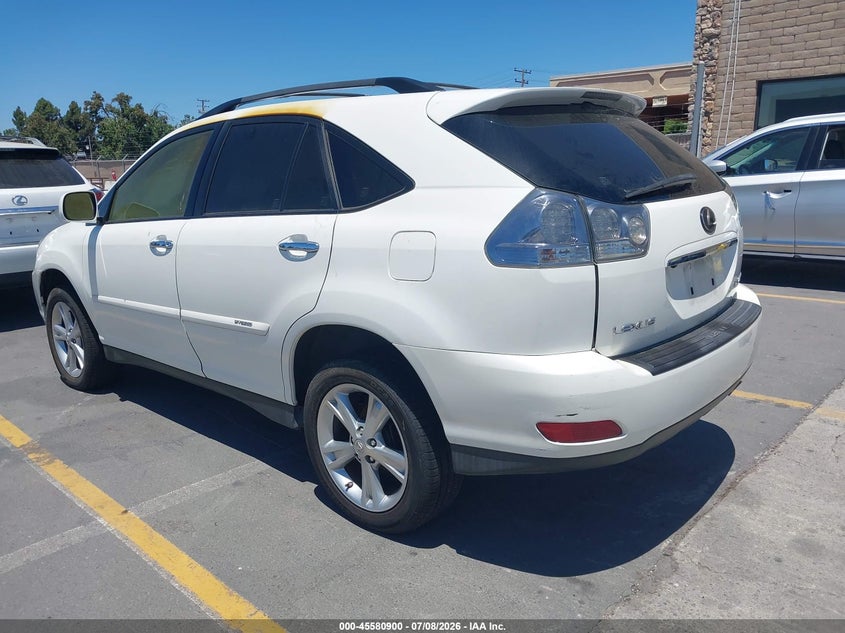 2008 LEXUS RX 400H auction photo 3