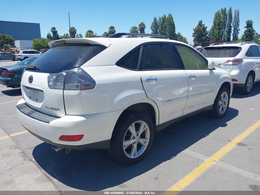 2008 LEXUS RX 400H auction photo 4