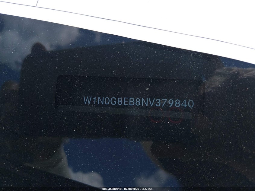 2022 Mercedes-Benz Glc 300 4Matic Suv VIN: W1N0G8EB8NV379840 Lot: 45580910