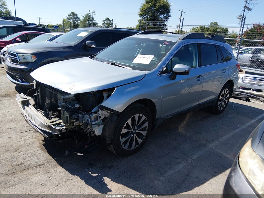 Vin: 4s4bsanc8h3341728, lot: 46079264, subaru outback 2.5i limited 20172