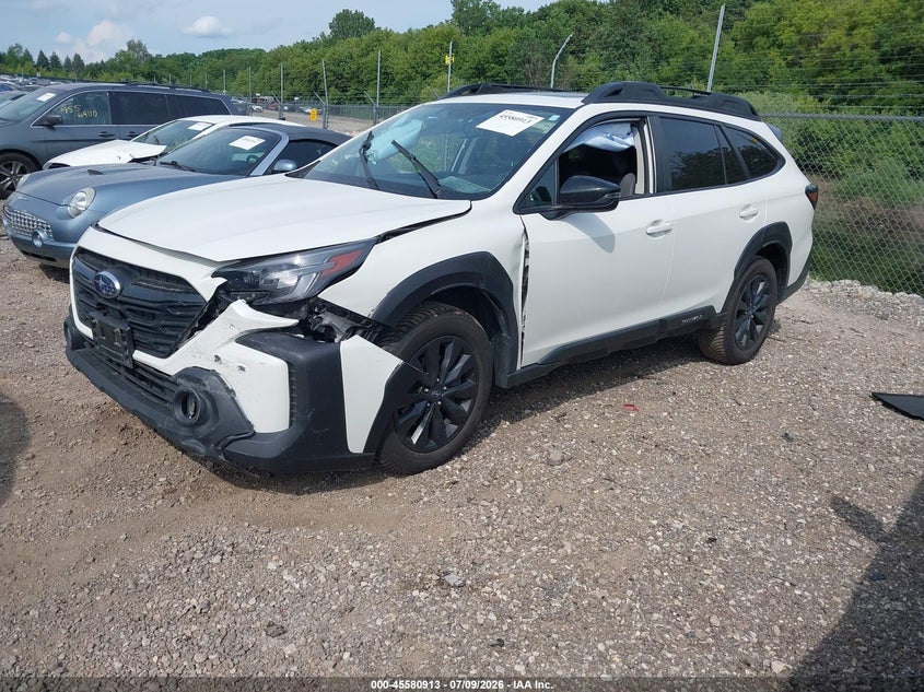 Vin: 4s4btalc8p3142404, lot: 46079266, subaru outback onyx edition 20232