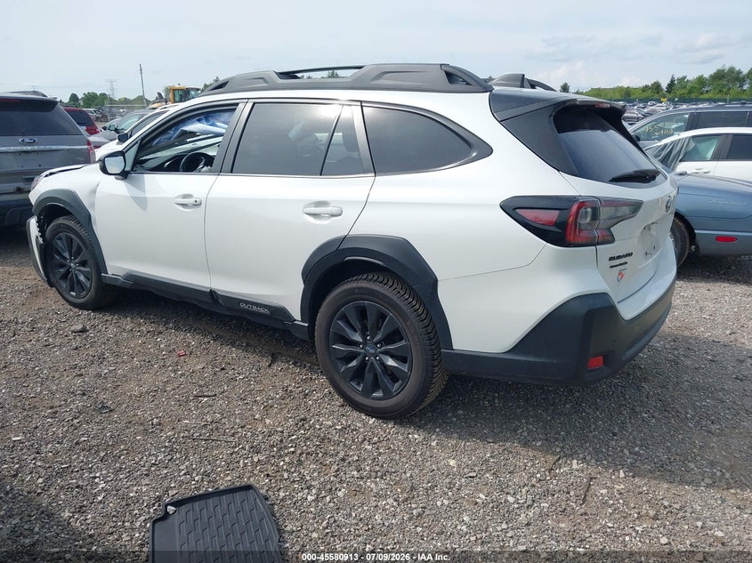 Vin: 4s4btalc8p3142404, lot: 46079266, subaru outback onyx edition 20233