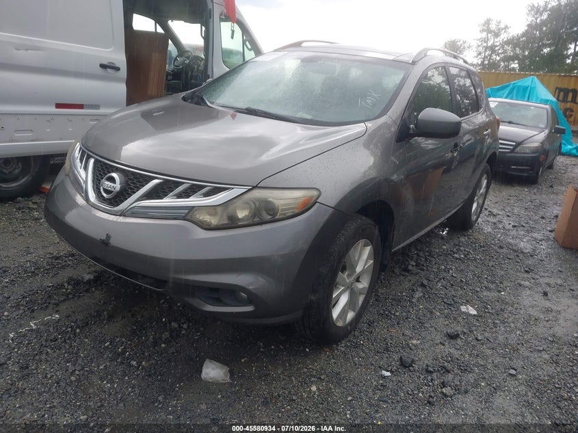 Vin: jn8az1mu3dw202433, lot: 46079287, nissan murano sl 20132
