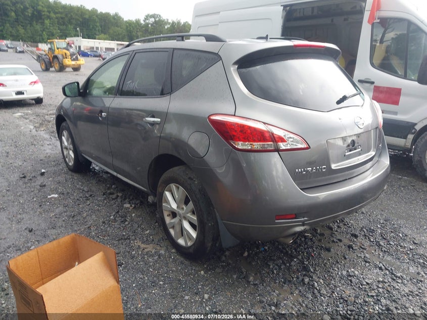 Vin: jn8az1mu3dw202433, lot: 46079287, nissan murano sl 20133