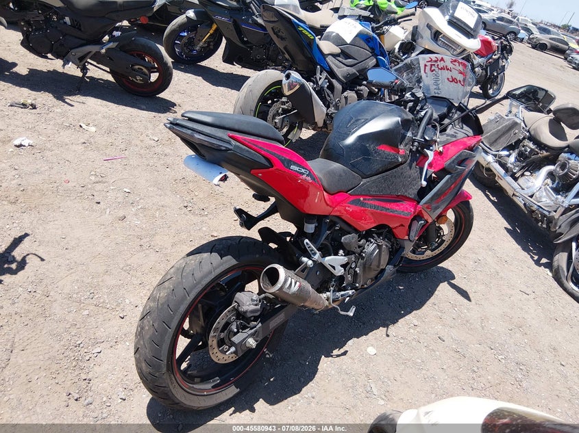 2025 KAWASAKI EX500 auction photo 4