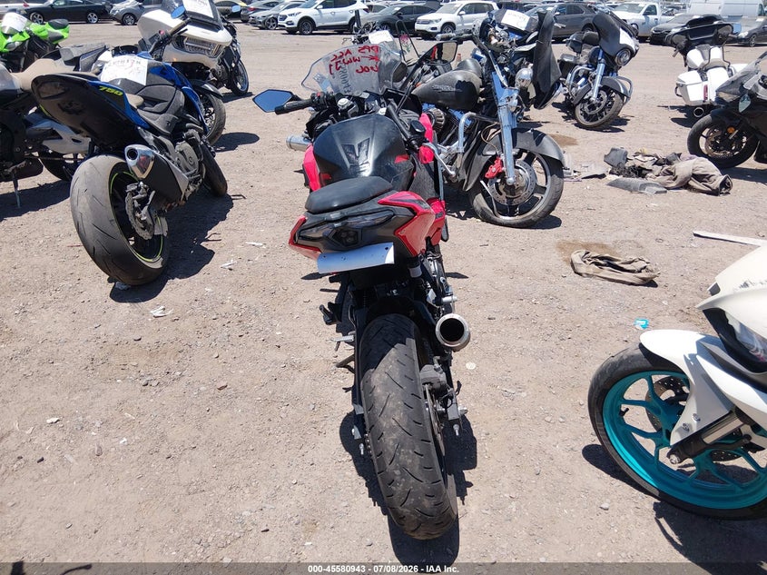 2025 KAWASAKI EX500 auction photo 6