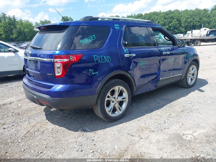 2015 FORD EXPLORER auction photo 4