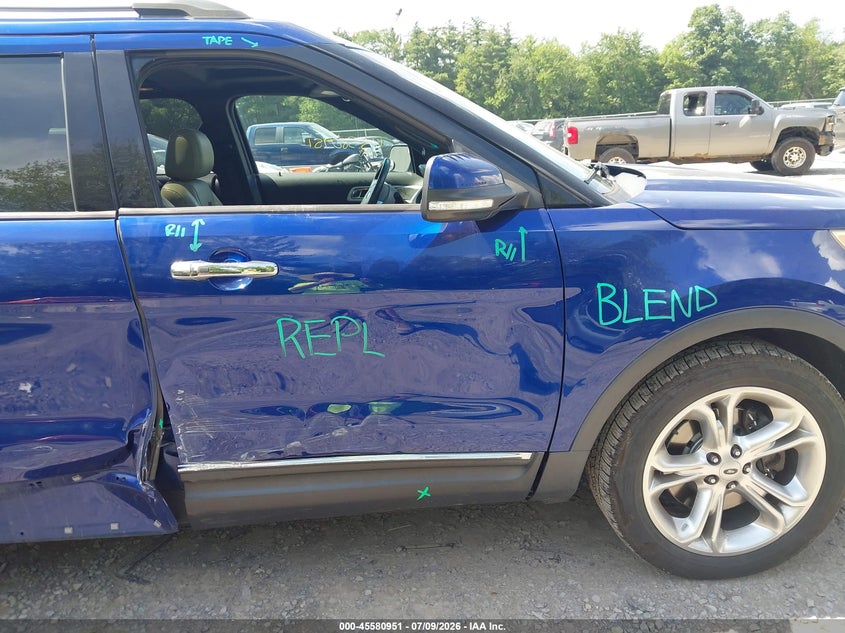 2015 FORD EXPLORER auction photo 6