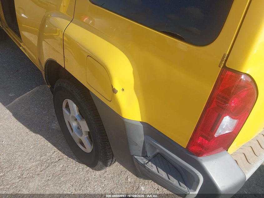 2007 Nissan Xterra S VIN: 5N1AN08U97C504354 Lot: 45580993