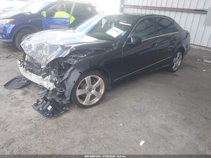 2011 Mercedes-Benz E-klasse, Удар спереду, IAAI, VIN WDDHF5GBXBA352995 — фото 2