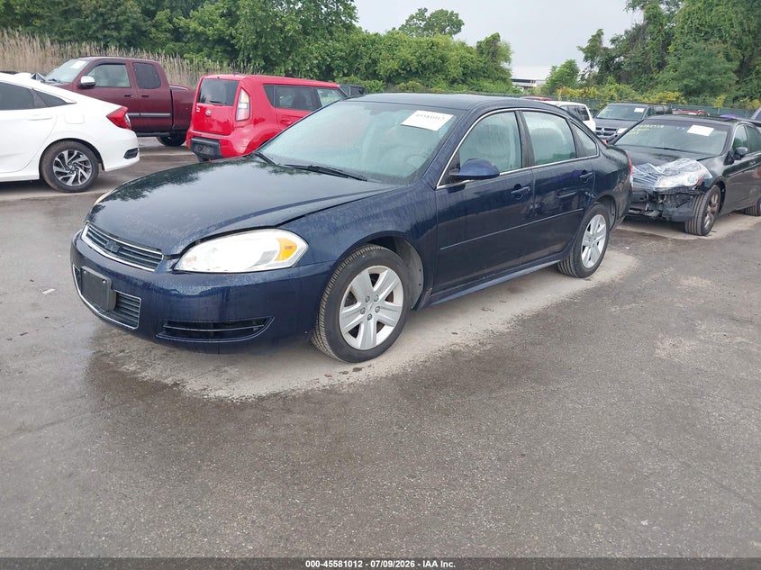 Vin: 2g1wa5ek7b1186747, lot: 46079365, chevrolet impala ls 20112