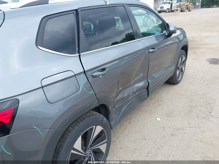 2025 Volkswagen Taos 1.5T Se VIN: 3VVVC7B20SM053383 Lot: 45581053