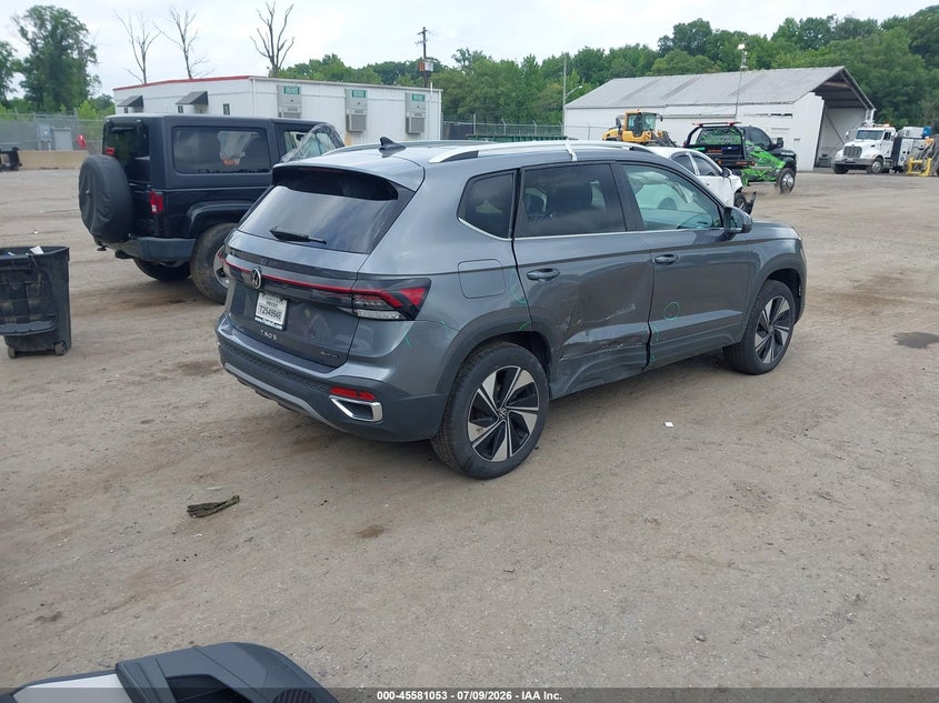 2025 VOLKSWAGEN TAOS auction photo 4