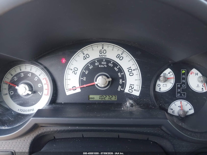 2007 Toyota Fj Cruiser VIN: JTEBU11F170042608 Lot: 45581059
