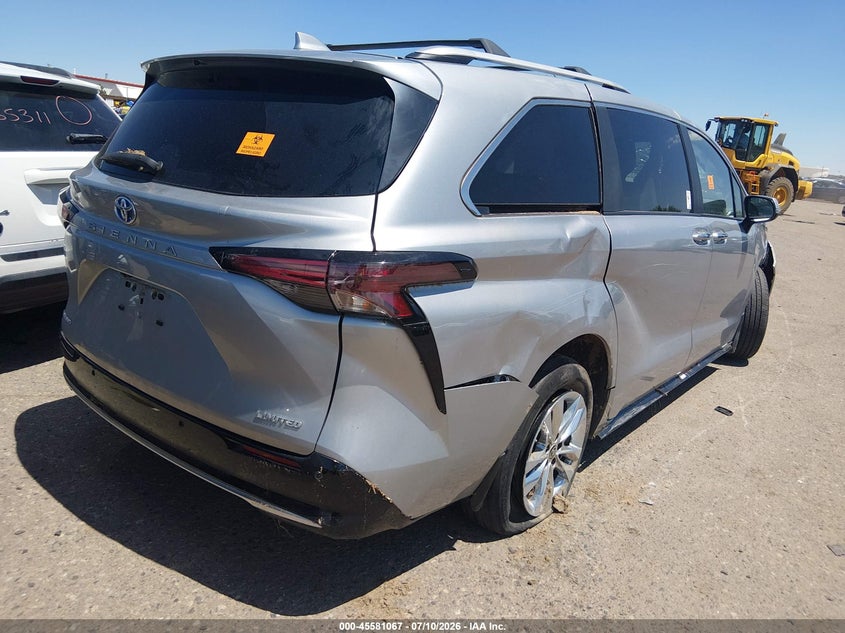 TOYOTA SIENNA 2025 VIN 5TDZSKFC8SS158276