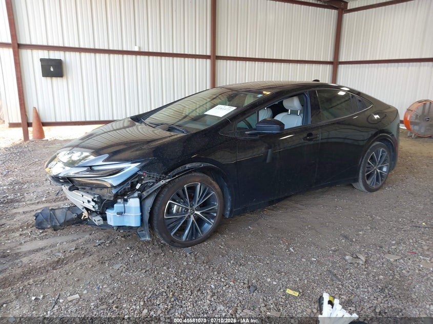 2023 Toyota Prius Xle, Front End, IAAI, VIN JTDACAAU9P3003863 — photo 2