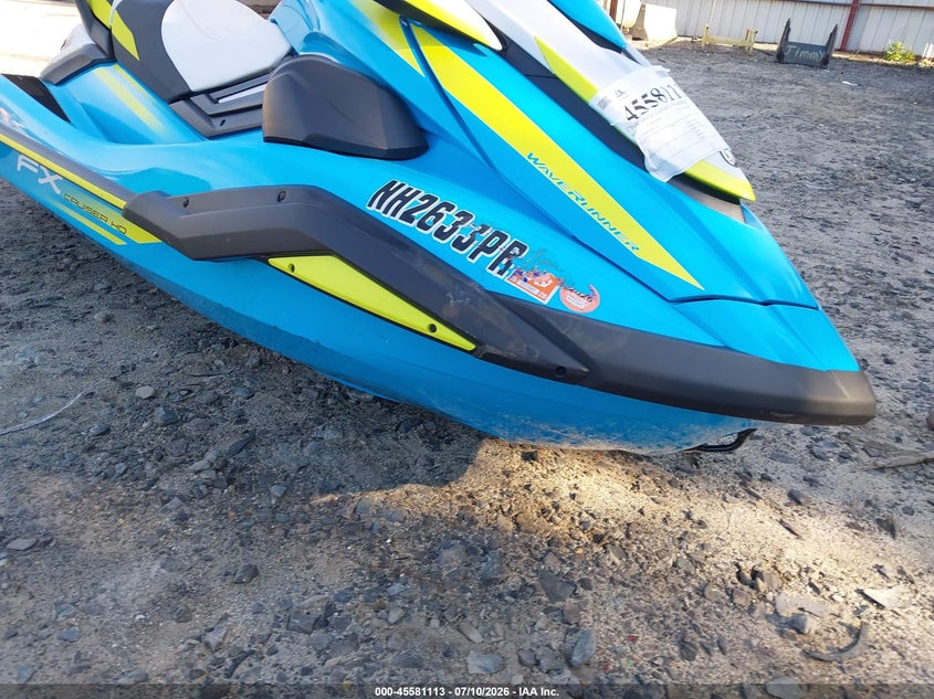 2023 Yamaha Fx Cruiser VIN: YAMA2004C323 Lot: 45581113