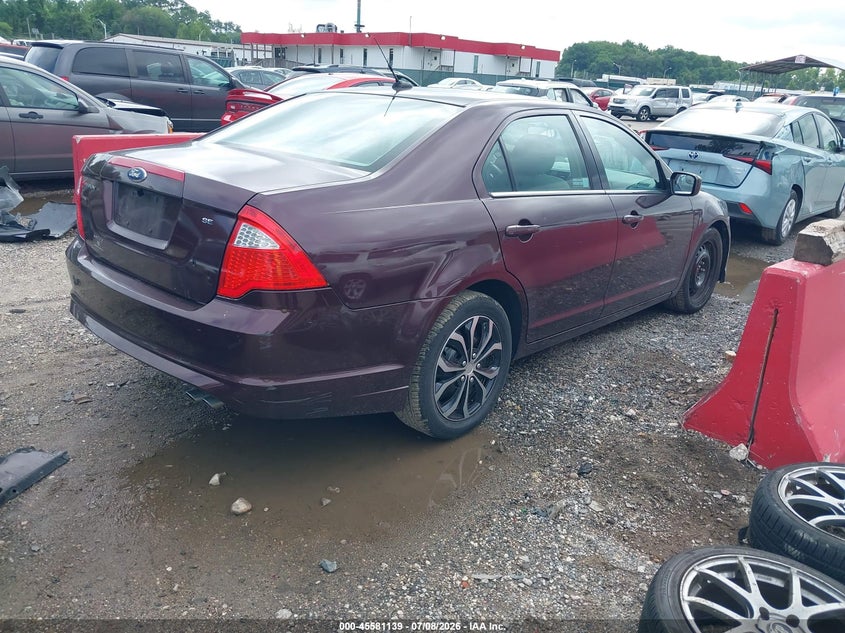 Vin: 3fahp0ha8br333213, lot: 46079492, ford fusion se 20114