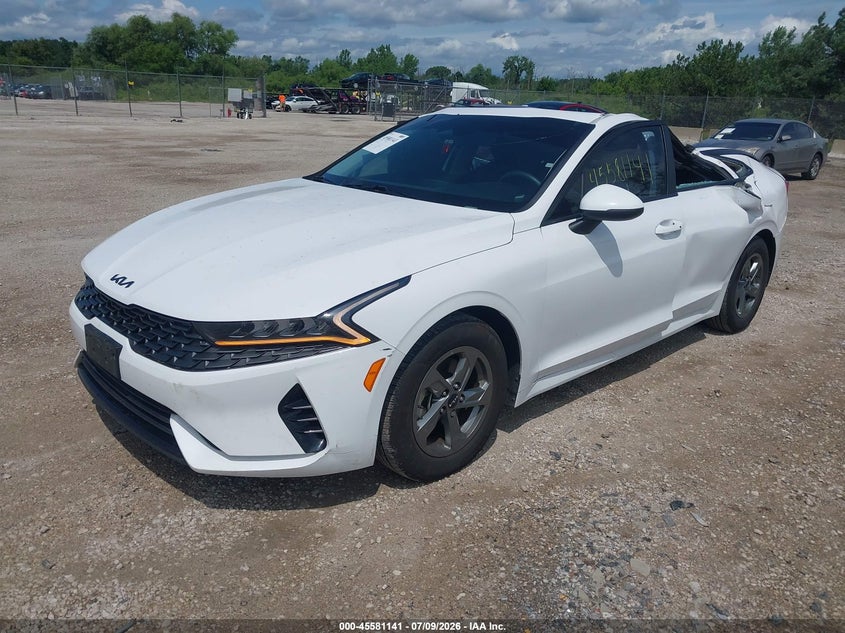 2022 Kia K5 Lxs, Rear, IAAI, VIN 5XXG14J25NG114701 — photo 2