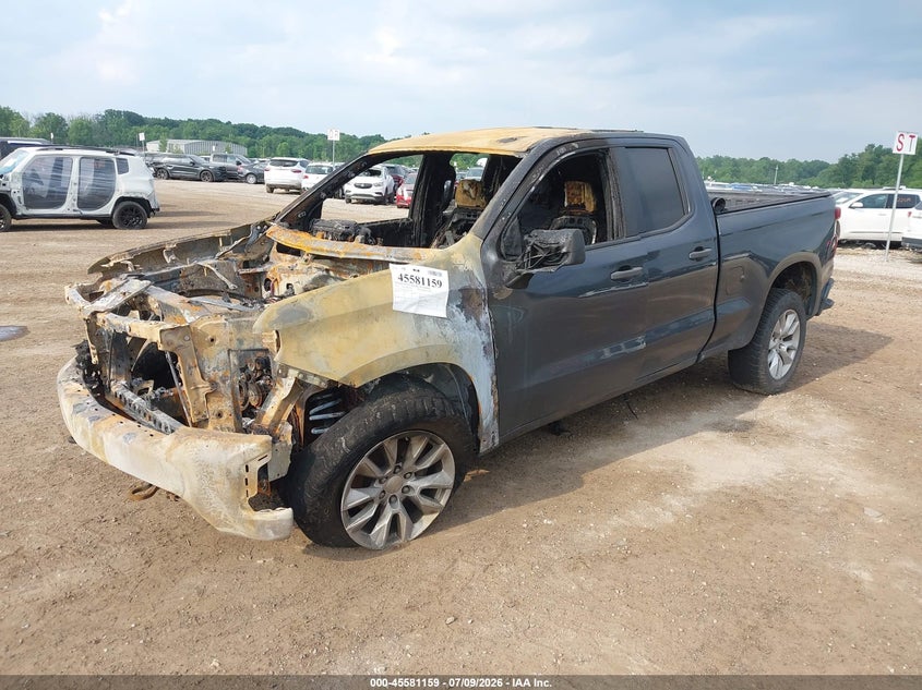 2021 CHEVROLET SILVERADO 1500 auction photo 2