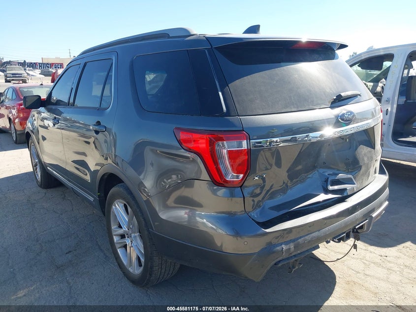 Vin: 1fm5k7d87hgb07053, lot: 46079528, ford explorer xlt 20173