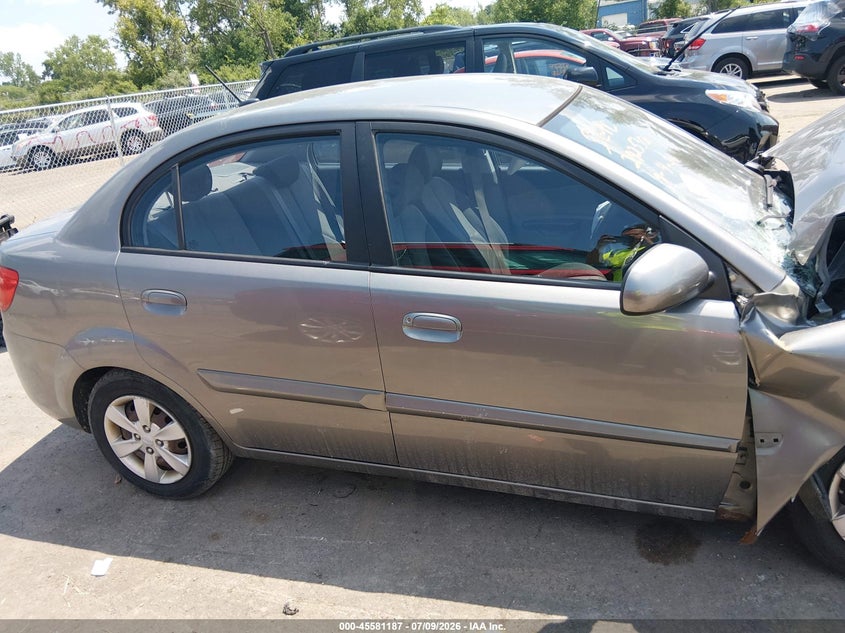 2010 Kia Rio Lx VIN: KNADH4A33A6635803 Lot: 45581187