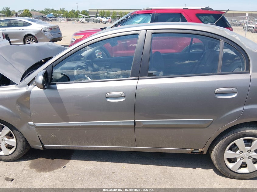 2010 Kia Rio Lx VIN: KNADH4A33A6635803 Lot: 45581187
