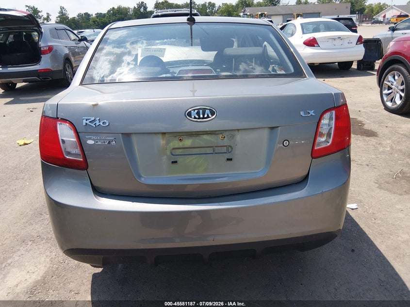 2010 Kia Rio Lx VIN: KNADH4A33A6635803 Lot: 45581187