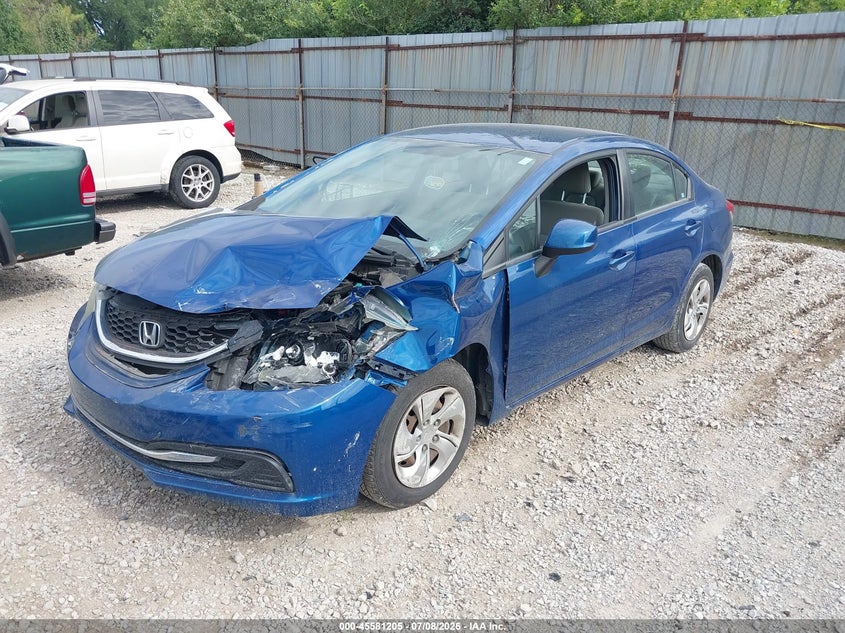 2013 HONDA CIVIC auction photo 2