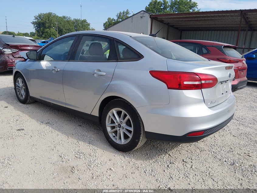 Vin: 1fadp3f20hl309118, lot: 46079570, ford focus se 20173