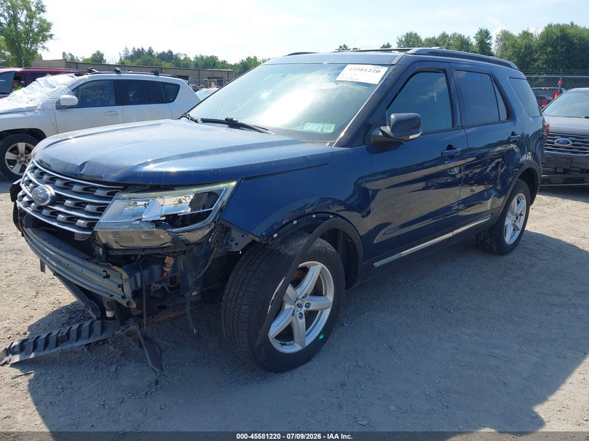 Vin: 1fm5k8d85ggc69056, lot: 46079573, ford explorer xlt 20162