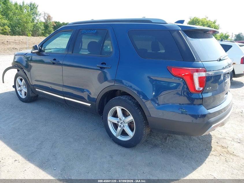 Vin: 1fm5k8d85ggc69056, lot: 46079573, ford explorer xlt 20163