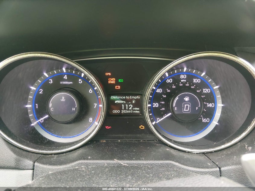 2011 HYUNDAI SONATA auction photo 7