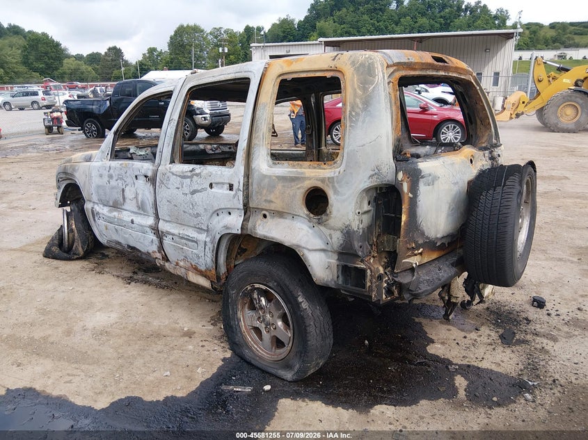 JEEP LIBERTY 2004 VIN 1J4GL58K84W324867