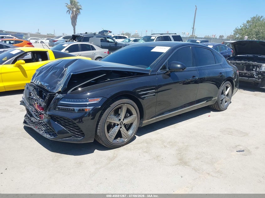 Vin: kmtgg4sd0tu305725, lot: 46079620, genesis g80 3.5t sport prestige awd 20262