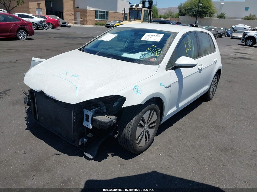 2016 Volkswagen E-Golf Sel Premium VIN: WVWPP7AU7GW911597 Lot: 45581283
