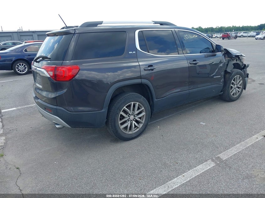 Vin: 1gkknlls1jz186514, lot: 46079646, gmc acadia sle-2 20184