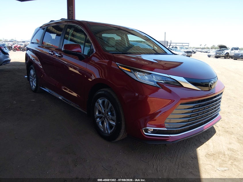 Vin: 5tdzskfc8ts270562, lot: 46079655, toyota sienna limited 2026 img_1