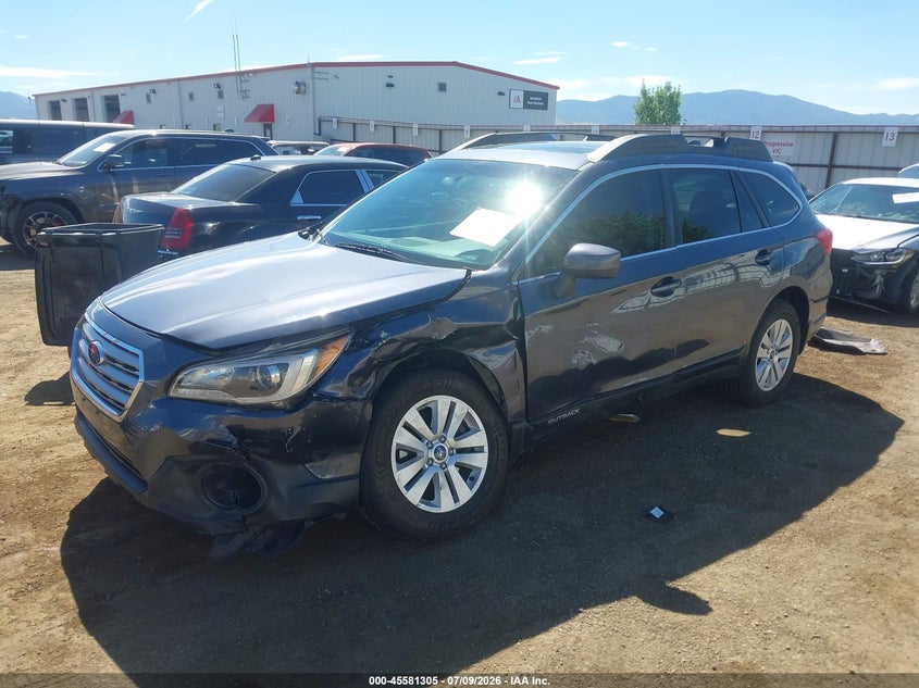2017 SUBARU OUTBACK auction photo 2