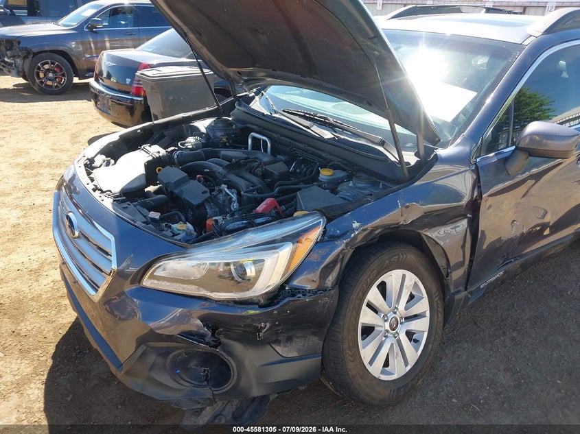 2017 SUBARU OUTBACK auction photo 6
