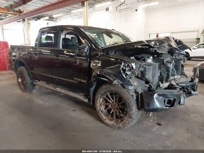 2017 Nissan Titan Platinum Reserve/Pro-4X/S/Sl/Sv VIN: 1N6AA1E50HN519587 Lot: 45581306