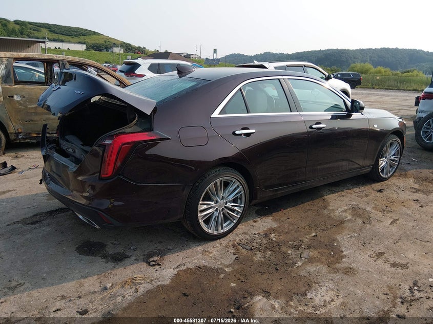Vin: 1g6df5rk1l0140826, lot: 46079660, cadillac ct4 premium luxury 20204